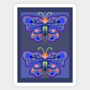 Blooming Butterfly Sticker